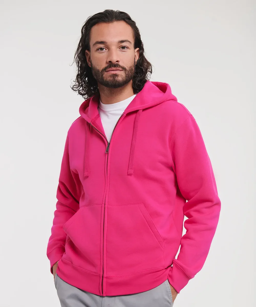 Russell Authentic Zipped Hooded Sweat J266M - Image 2
